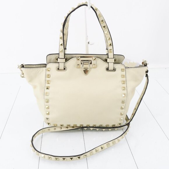 Valentino Garavani Handbags - Valentino Rockstud Two Way Tote Bag